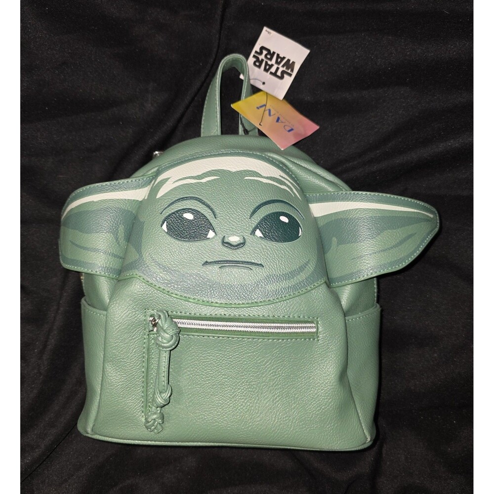 NWT Disney Star wars Danielle Nicole baby Yoda grogu the child mini backpack!